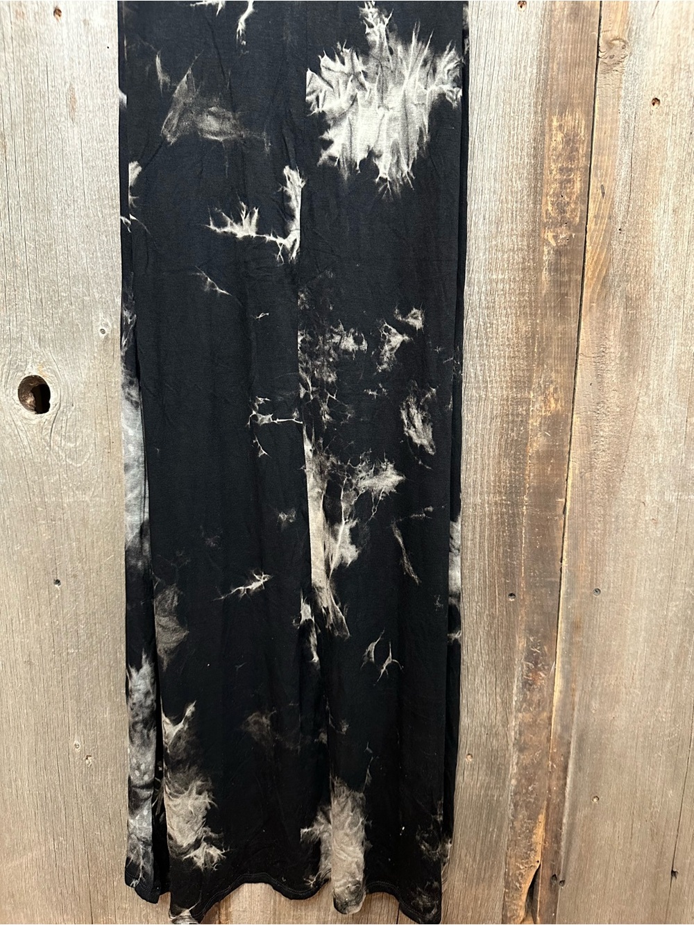 Rolla Costa High Neck Tie Dye Maxi Dress in Black Size Medium - Picture 8 of 14